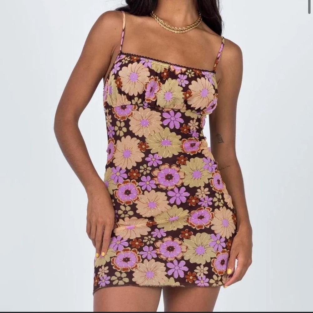 Verge Girl Retro Floral dress